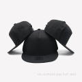 Black Snapback Cap Custom OEM Trucker Hüte